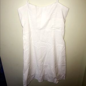 MINI WHITE DRESS - BRANDY MELVILLE